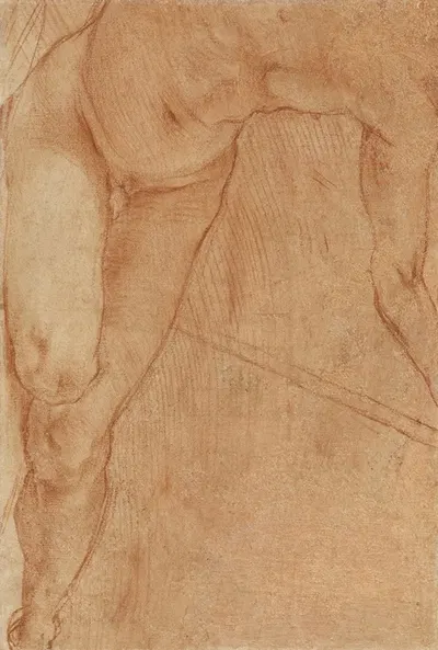Reclining Figure by Pontormo (Jacopo Carucci), 1520 — digital art print download
