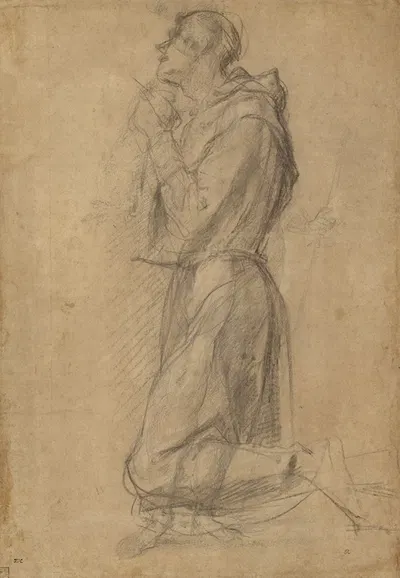 Saint Francis by Понтормо (Джакопо Каруччи), 1517–1518 — digital art print download
