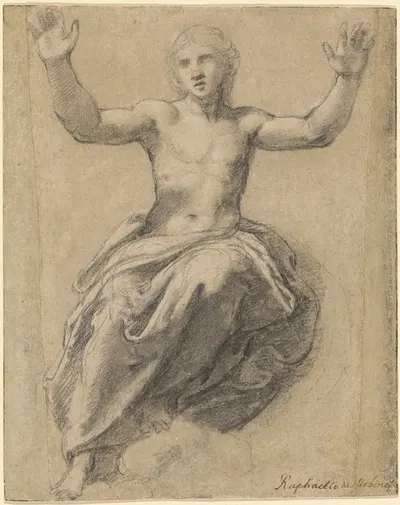 Christ in Glory by Raphael, 1519–1520 — digital art print download