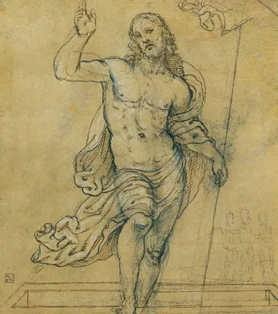 The Resurrection by Sodoma, 1535 — digital art print download