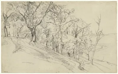Forest in Boisrémond by Теодор Руссо, 1842 — digital art print download