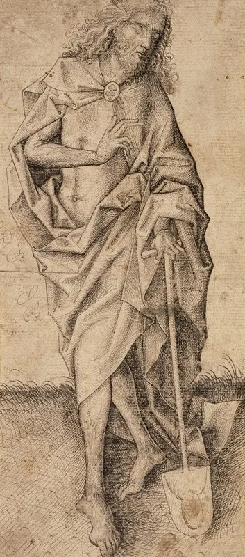 Christ as the Gardener by Upper Rhenish Master, 1470–1490 — digital art print download