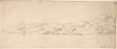 Coast Scene by Виллем ван де Вельде младший — digital art print download