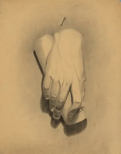 Academic study by William Fowler Hopson — digital art print download