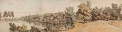 Italianate River Landscape by Уильям Тавернер — digital art print download