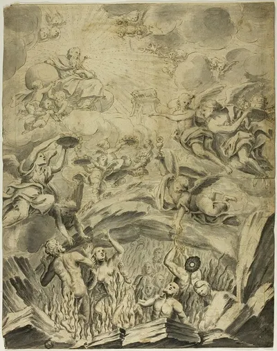 The Resurrection of the Dead by Абрахам ван Дипенбек — digital art print download