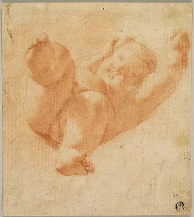 Foreshortened Putto by After Correggio — digital art print download