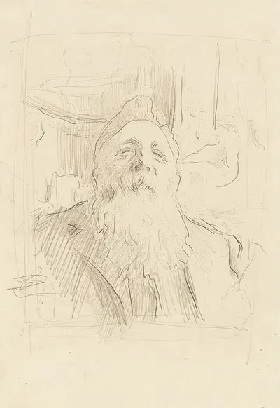 Study by Андерс Зорн, 1906 — digital art print download