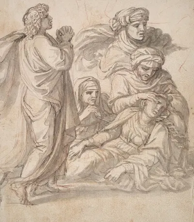 The Entombment of Christ by Андреа Мантенья — digital art print download