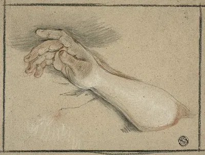 Hand and Forearm by Антуан Койпель — digital art print download