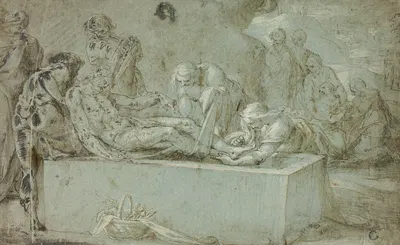 Entombment by Bartholomaeus Spranger — digital art print download