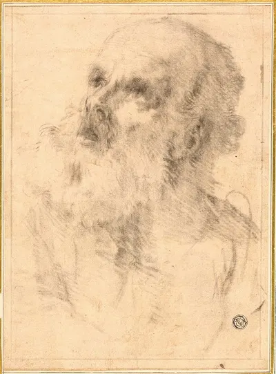 Head of an Old Man by Bartolomé Estebán Murillo — digital art print download