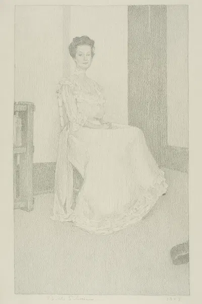 Ethel Randolph by Belle Silveira Gorski, 1903 — digital art print download