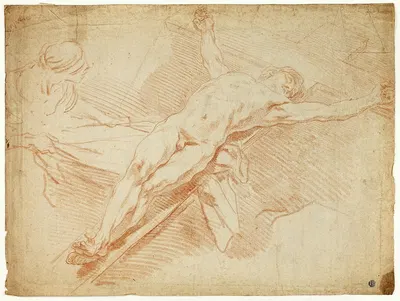 Christ on the Cross by Charles-André van Loo — digital art print download
