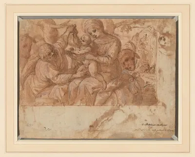 Rest on the Flight into Egypt by Cesare Rossetti — digital art print download