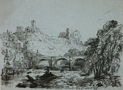 Richmond by Кларксон Стэнфилд, 1832 — digital art print download