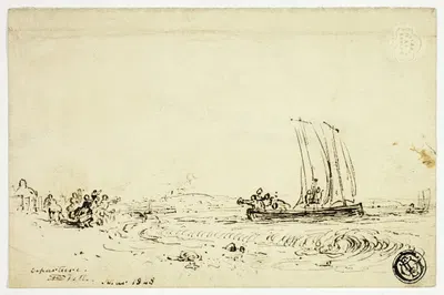 Departure by David Octavius Hill, 1848-1870 — digital art print download