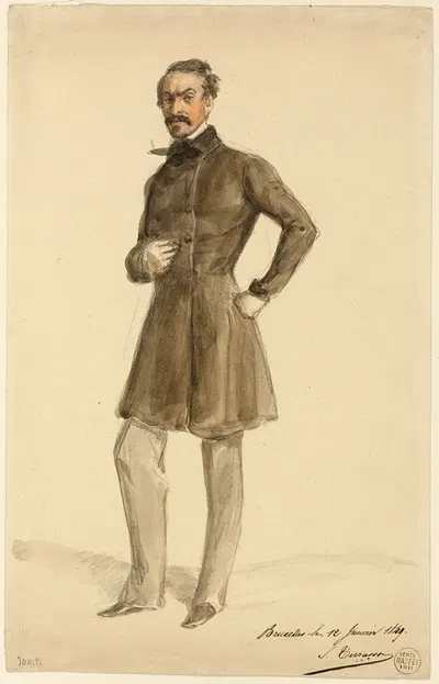 S. Terrason by Денис Огюст Мари Раффе, 1849 — digital art print download