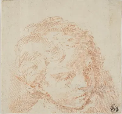 Child’s Head by Донато Крити — digital art print download