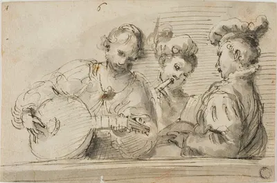 Musicians by Донато Крити — digital art print download