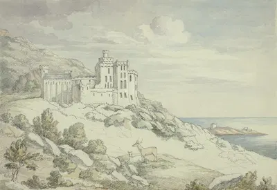 Замок Виктория by Элизабета Мюррей, 1843 — digital art print download