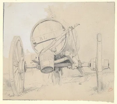 Water Cart by Юджин Ле Поитевен — digital art print download