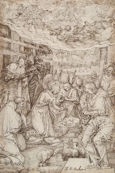 Nativity by Master of the Egmont Albums — digital art print download