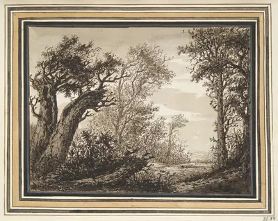Woody Landscape by Адриан Хендрикс. Вербум — digital art print download