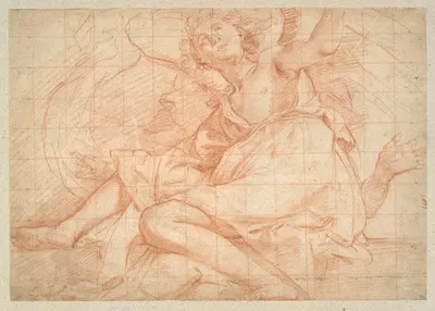 Study of an Angel by Bernardino Poccetti — digital art print download