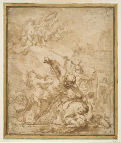 Massacre of the Innocents by Cornelis Schut — digital art print download