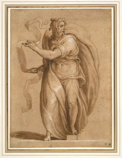 Prophet by Francesco de' Rossi — digital art print download
