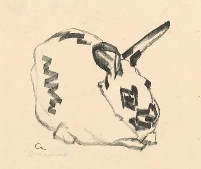 Rabbit by Josef Albers, 1918 — digital art print download