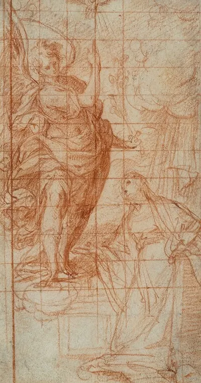 The Annunciation by Camillo Procaccini — digital art print download