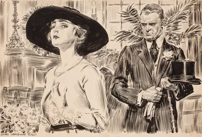 The Profiteers by Джеймс Монтгомери Флагг, 1921 — digital art print download