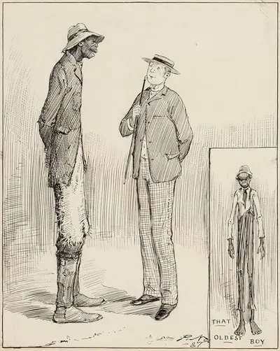 That Oldest Boy by Петер Ньюэлл, 1887 — digital art print download