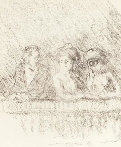 At the Opera by Роберт Анри, 1904 — digital art print download
