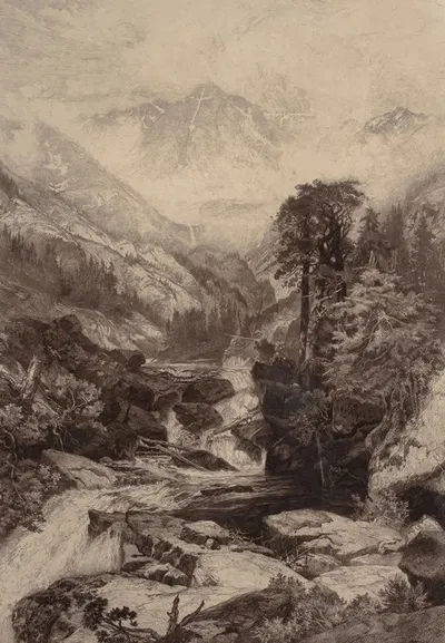 Mountain of the Holy Cross by Thomas Moran — digital art print download