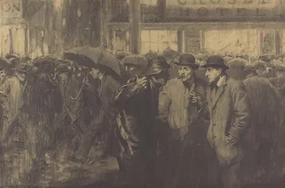 The Fighting Six (Easy Money) by Уильям Генри Детлеф Кёрнер, 1913 — digital art print download