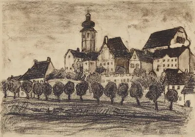Stadt by Анни Долльшайн, 1920 — digital art print download