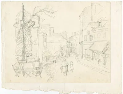 Straße by Анни Долльшайн, 1930 — digital art print download