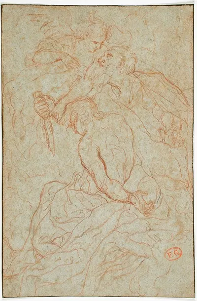 The Sacrifice of Isaac by Antonio Balestra — digital art print download