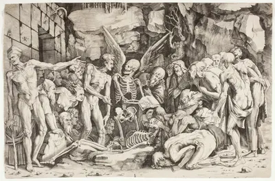 The Skeletons by Baccio Bandinelli — digital art print download