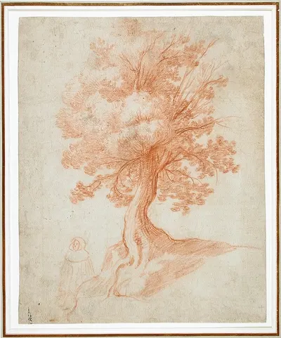 Study of a Tree by Кристофано Аллори — digital art print download