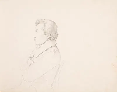 Sketchbook drawings pl4 by Эразм фон Энгерт, 1825 — digital art print download