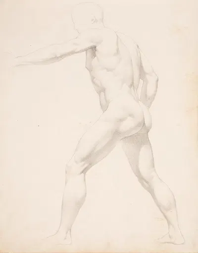 Sketchbook drawings pl7 by Эразм фон Энгерт, 1825 — digital art print download