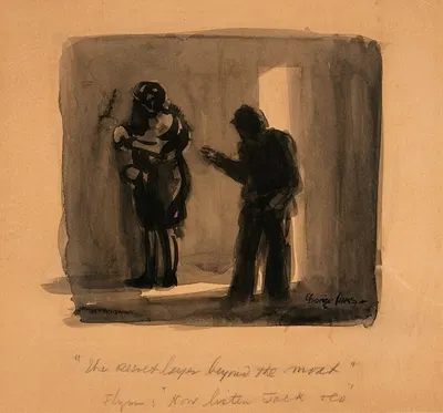 Jack Dempsey in Training by George Luks — digital art print download