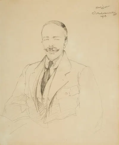 Portrait of Feliks Konopka (1888–1982) by Яцек Мальчевский, 1888–1982 — digital art print download
