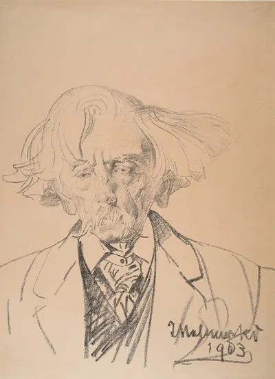 Portrait of Stanisław Bryniarski by Яцек Мальчевский, 1903 — digital art print download