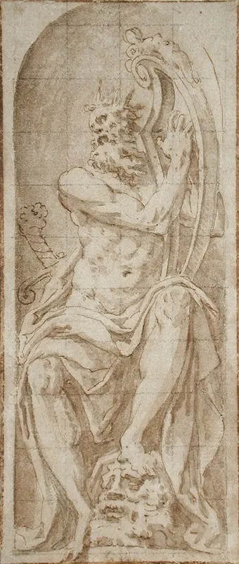 King David by Jacopo Zanguidi, 1569 — digital art print download