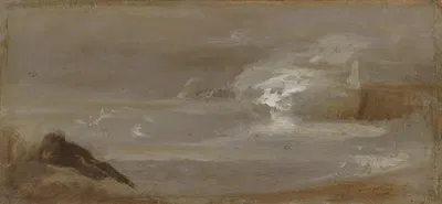 Seascape by Жан-Батист Карпо — digital art print download